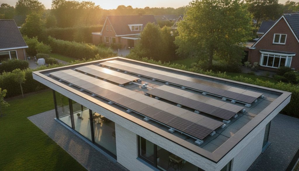 Zonnepanelen op plat dak: Advies voor regio Roosendaal