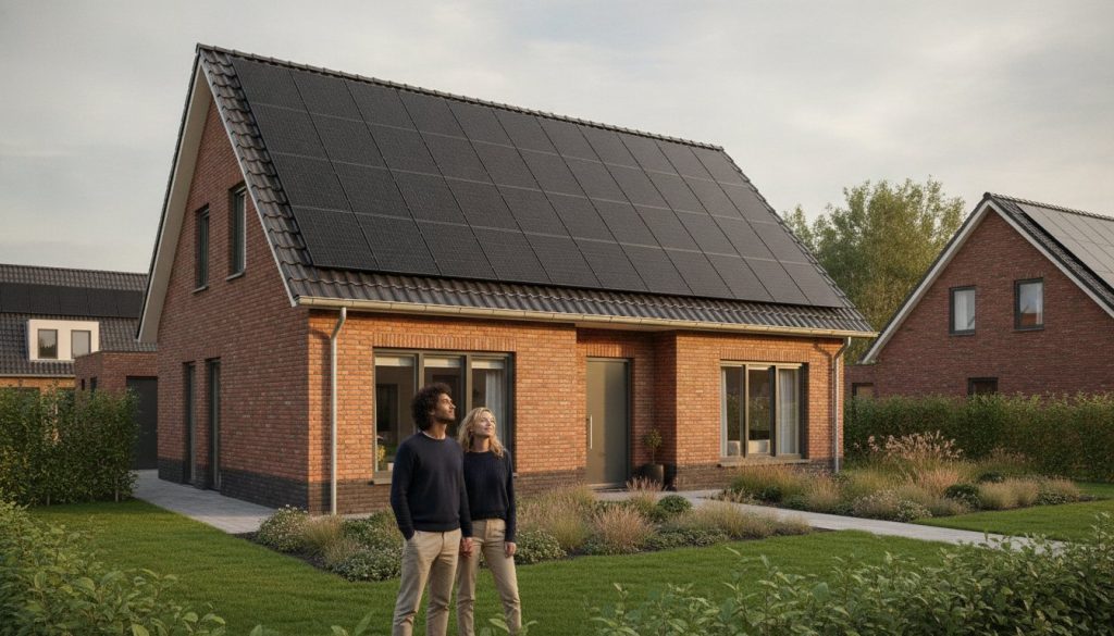 Zonnepanelen op het noorden: Rendabel in regio Roosendaal?