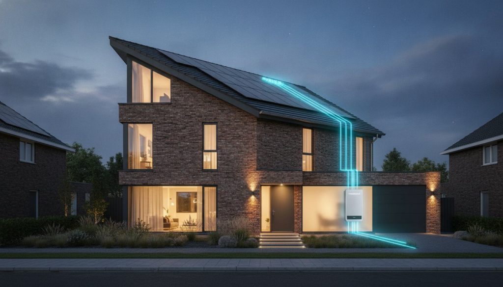 Zonnepanelen stroom opslaan met thuisaccu in Roosendaal