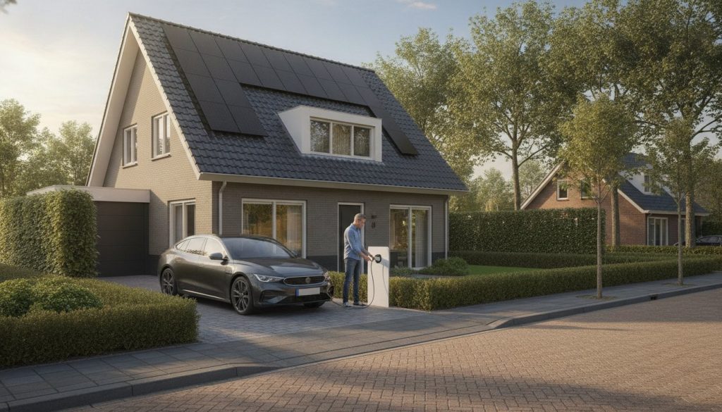 Laadpaal met zonnepanelen in Roosendaal: Slim en duurzaam
