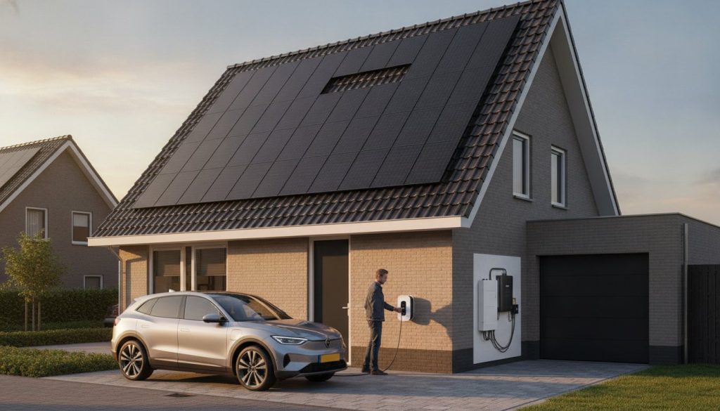 Laadpaal met thuisbatterij in Roosendaal: Slim besparen