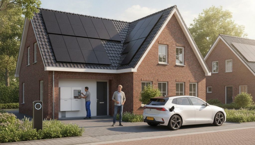 Netcongestie in Roosendaal: Voordelen van een thuisbatterij