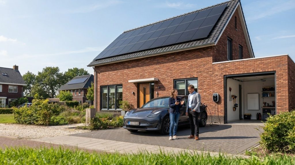EV laden met zonnepanelen in Roosendaal: Slim en voordelig